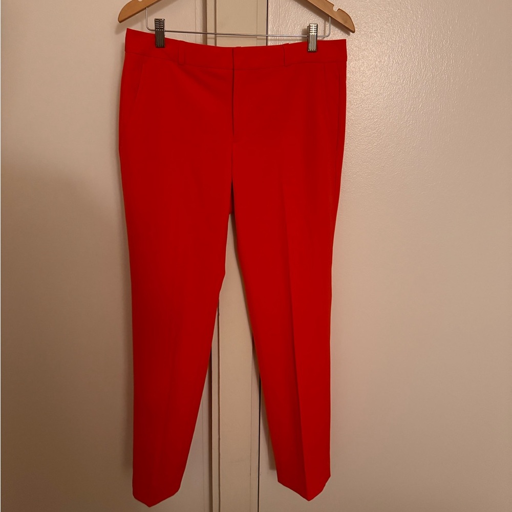 Banana Republic Red Trousers